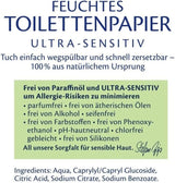 Hârtie igienică umedă HiPP Baby Soft (6 x 50 de coli), cu 99% apă, ultra-sensibilă, fără parfum, cu capac rabatabil