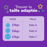 Scutece de zi Huggies Pull-Up, Trainer, pentru băieți – 2–4 ani, mărimea 6–7, scutece Pull-Up (40 de pantaloni) – Pantaloni de antrenament la toaletă pentru un antrenament ușor la toaletă – Învață de la ud la uscat