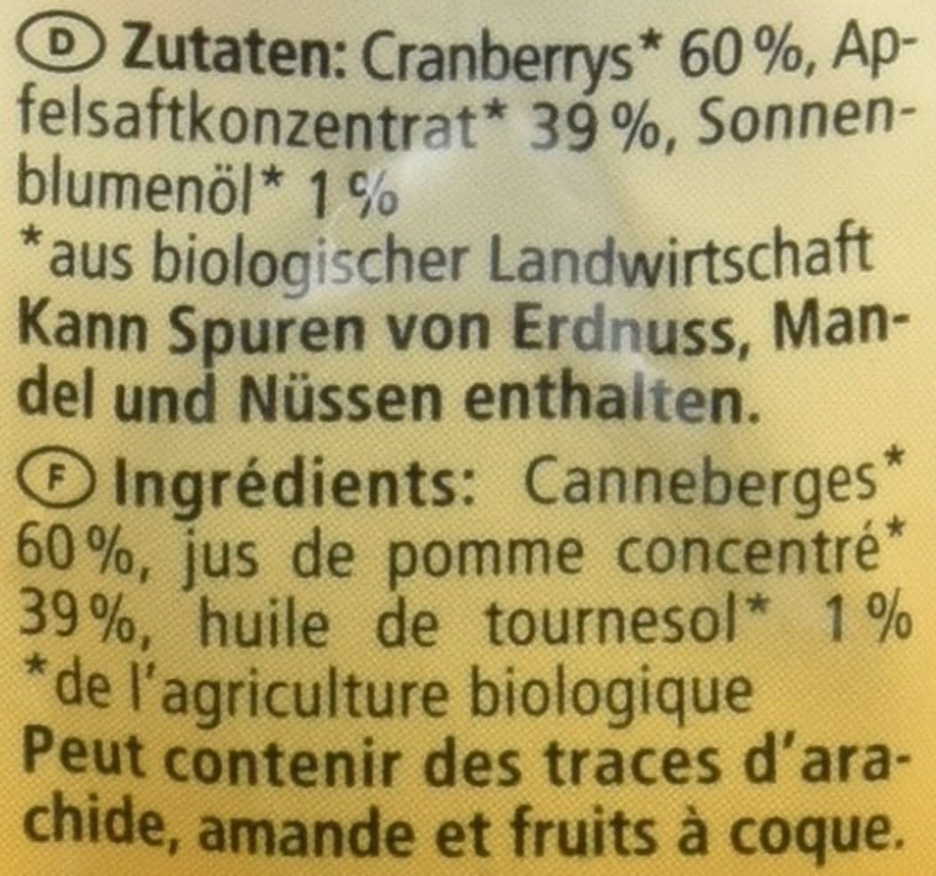 Merișoare organice, 100 grame Produse deshidratate Naty Shop