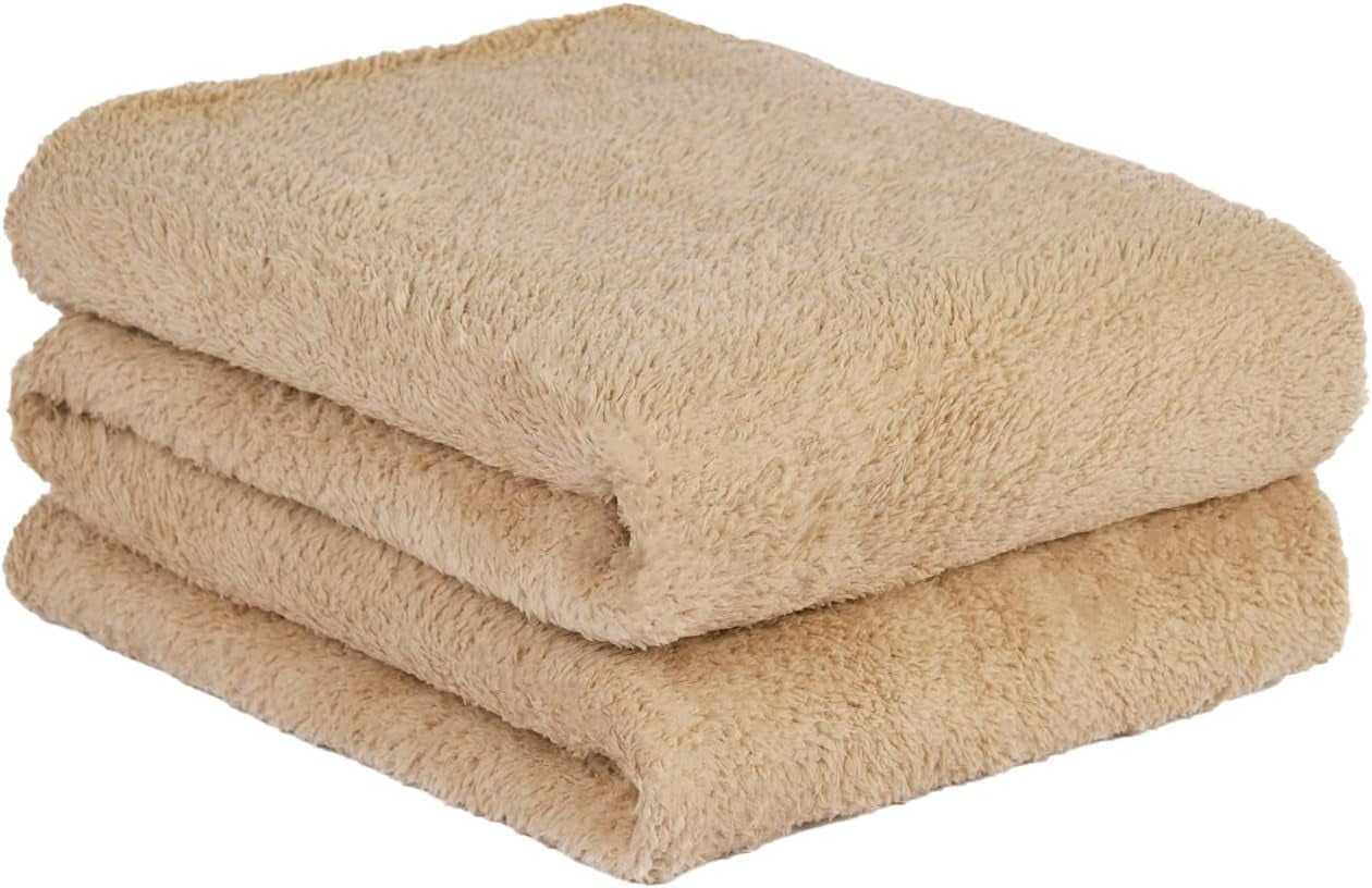 Brentford's Teddy Fleece Blanket, Pătură mare pentru pat, plușată, super moale, caldă, pentru canapea, pat, cuvertură de pat, negru - 150 X 200 Cm Paturi si Cuverturi Besuche den Brentfords-Store Latté 200 X 240 Cm