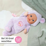 Păpușă moale Baby Born for Babies Mouse, 26 cm, cu urechi și buzunare pentru degete, pentru nou-născuți, 836590 Zapf Creation, Roz