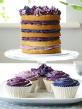 Coloranți alimentari pentru paste Sugarflair, violet, set de 4, coloranți alimentari pentru paste, fondant, marțipan, pastă de zahăr, cremă de unt și multe altele: violet, lavandă, violet struguri, violet intens - set de 4