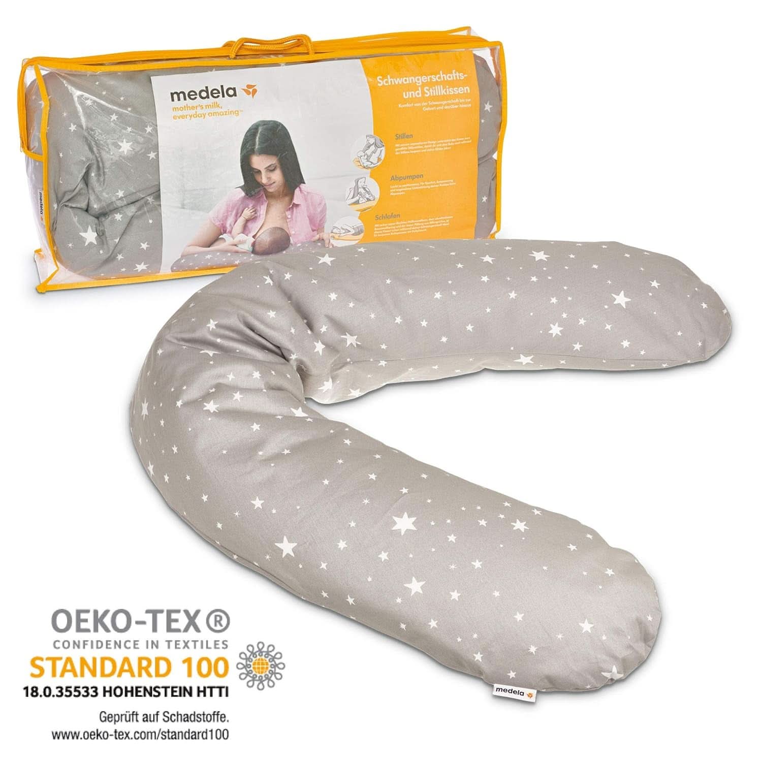Pernă Medela pentru sarcină și alăptare - Cu umplutură cu microperle Eps Accesorii Hrana si Alaptare Bebe Naty Shop