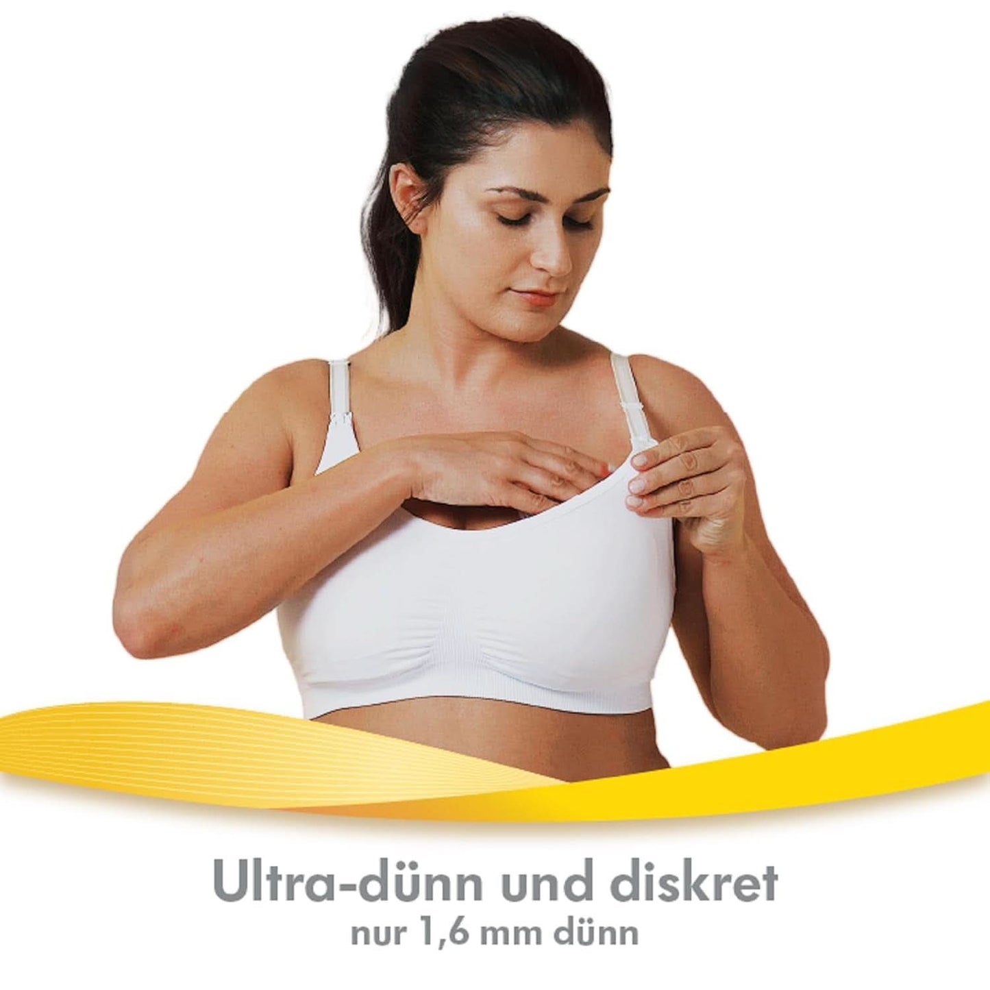 Tampoane de alăptare ultrarespirabile de la Medela, 120 bucati Accesorii Hrana si Alaptare Bebe Naty Shop