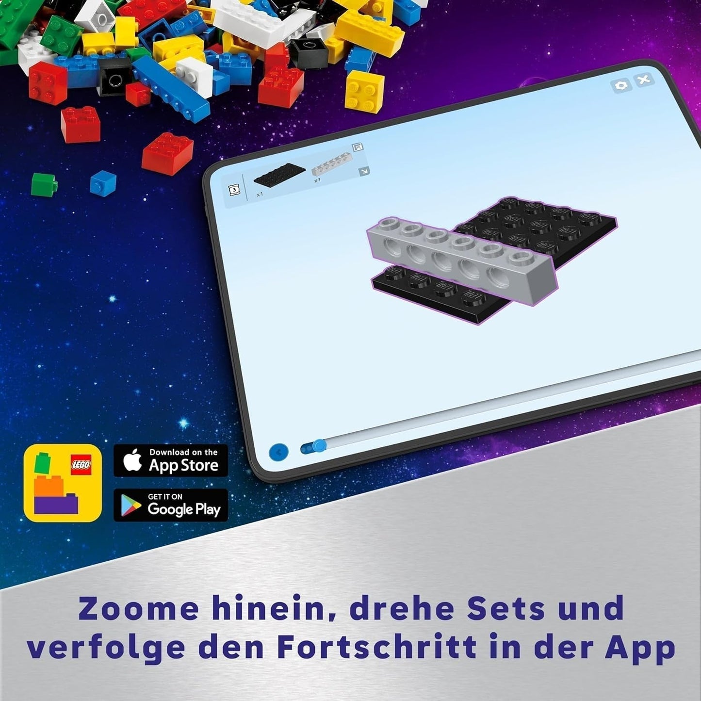 Nava spațială LEGO City, jucărie spațială cu navetă spațială pentru copii de construit, băieți și fete de la 6 ani, set cu figurină astronaut 60430 Seturi de constructie Besuche den LEGO-Store