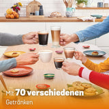 Espressor cu capsule Bosch Tassimo Style TAS112E, peste 70 de băuturi, potrivit pentru toate dimensiunile de cești, complet automat, sustenabil, economisește spațiu, 1400 W, negru