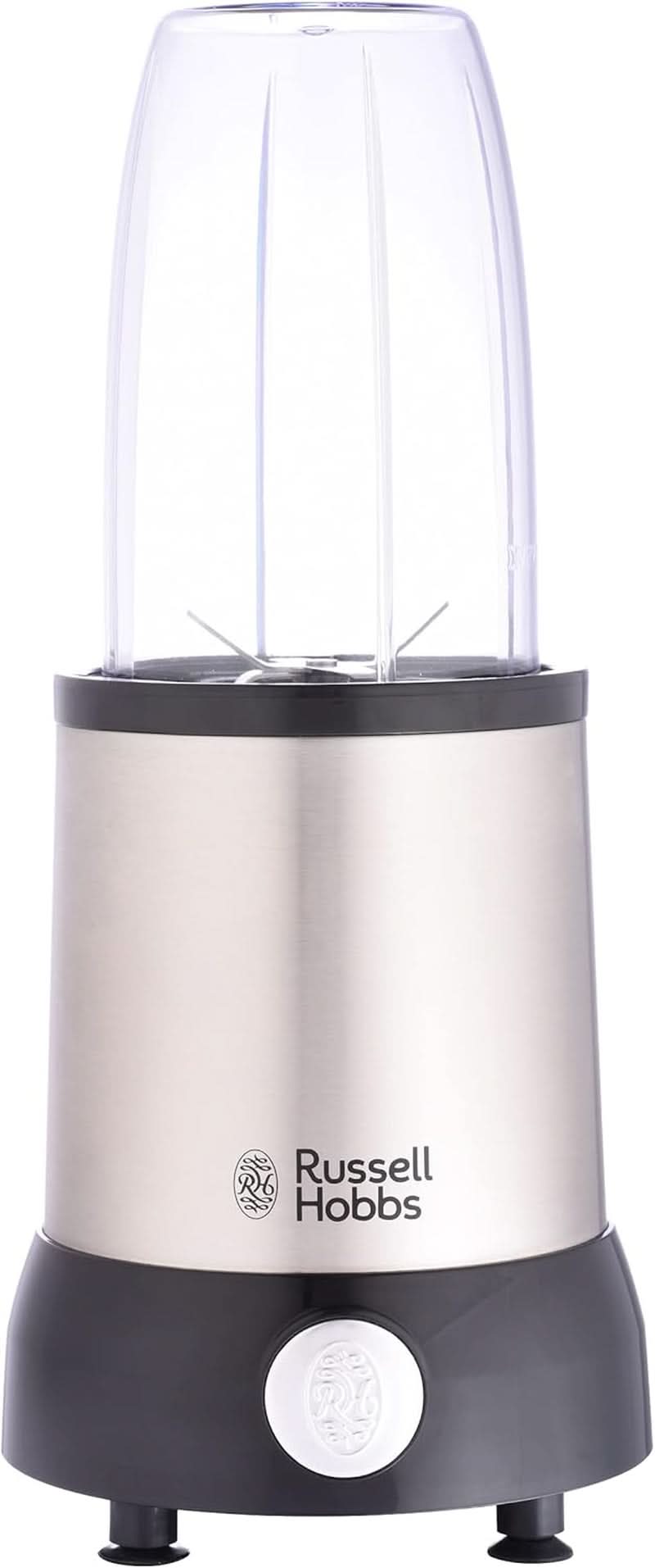 Russell Hobbs Mixer [Multifunktions- Standmixer] Nutriboost (Inkl. 5 Bpa-Freie Und Spülmaschinengeeignete Behälter + Deckel, 22.000 U/Min, 0.9 Ps-Motor) Elektrischer, Smoothie-Maker 23180-56 Bucatarie Naty Shop