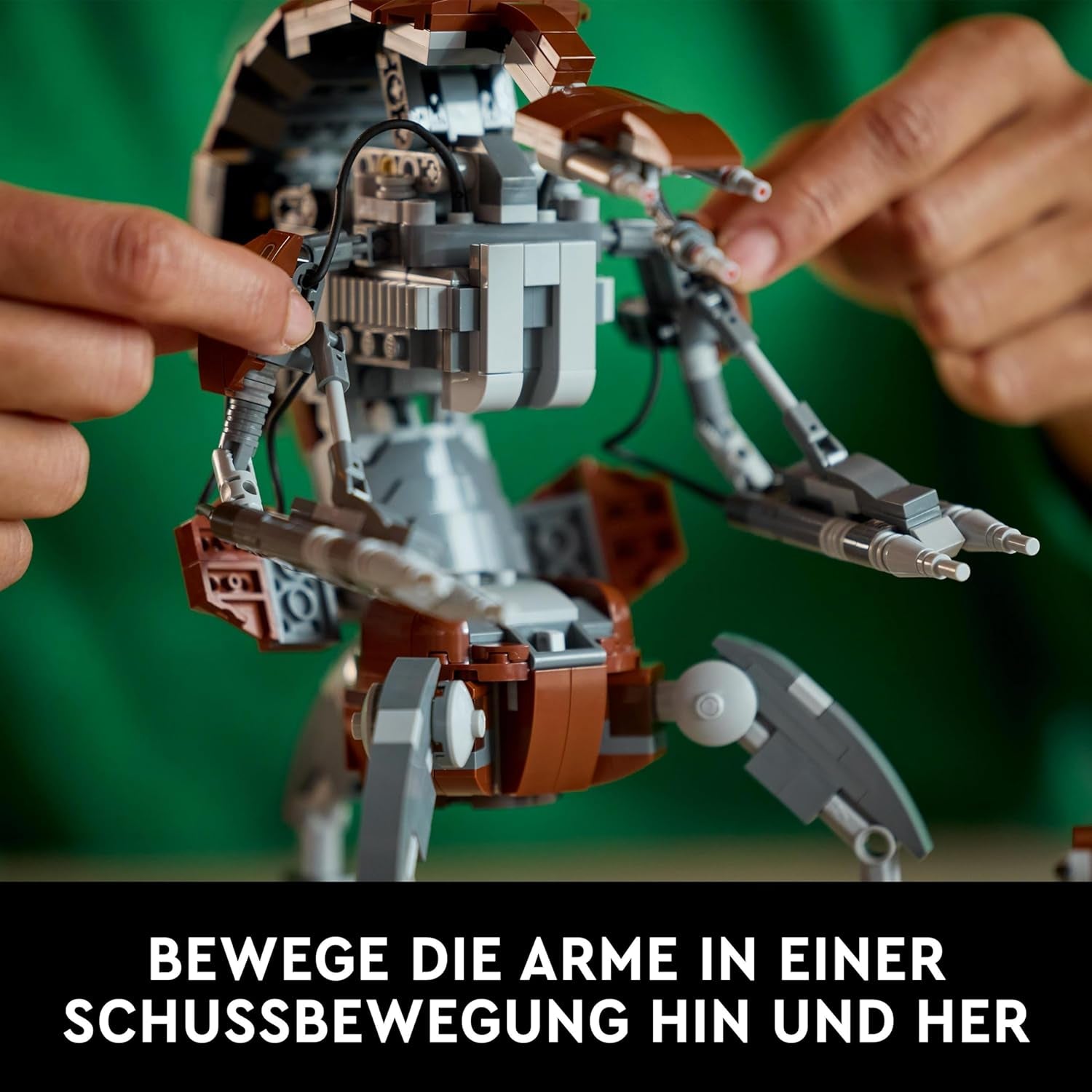 Set LEGO Star Wars Droideka, Kit model droid pentru adulți, decor pentru birou, obiect de colecție, idee de cadou pentru bărbați și femei 75381 Seturi de constructie Besuche den LEGO-Store