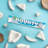 Batoane de ciocolată Bounty, aromă de cocos și ciocolată, 24 de batoane într-un pachet (24 x 57g)