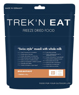 Muesli elvețian cu lapte praf Trek'n Eat (pachet de 2)