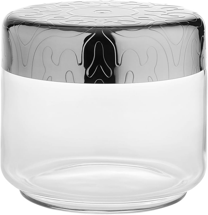 Alessi MW21/75 Borcan de bucătărie din sticlă îmbrăcată 75 cl Cutii depozitare alimente Naty Shop 50 Cl