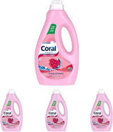 Coral detergent lichid delicat pentru lână și rufe delicate, 23 spalari, 1,15 litri Detergenti Rufe Naty Shop Set 4 x 1.15 litri