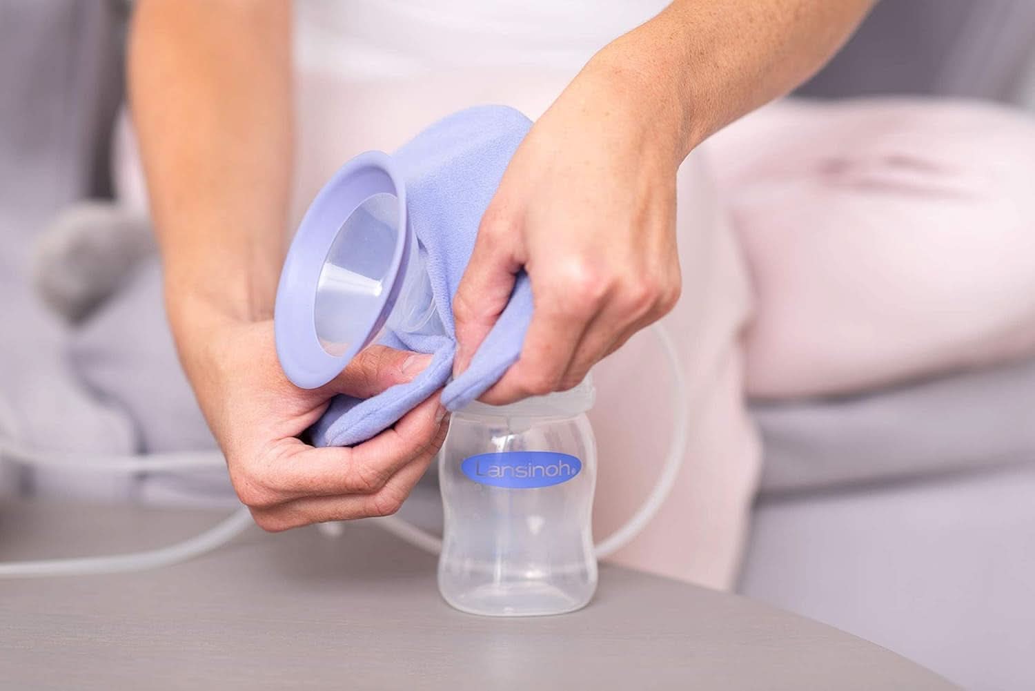 Lansinoh Therapearl 3-In-1 Breast Therapy for Breastfeeding Mums, Hot and Cold Therapy, Helps Relieve Engorgement, Mastitis and Plugged Ducts, Reusable Accesorii Hrana si Alaptare Bebe Naty Shop