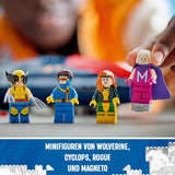 LEGO Marvel X-Jet The X-Men, model de avion de construit cu figuri, inclusiv Wolverine și Rogue, jucărie cu supereroi pentru copii, cadou pentru băieți și fete de la 8 ani 76281 Seturi de constructie Besuche den LEGO-Store