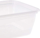 Keeeper set de 3 borcane pentru păstrarea alimentelor, 3 x 1,25 l, 20,5 x 15,5 x 6,5 cm, Fredo Fresh, albastru transparent Cutii depozitare alimente Naty Shop