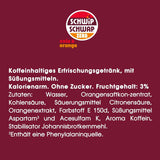 SCHWIPSCHWAP ZERO - XXL PACK - Băutură răcoritoare de cola cofeinizată cu portocale, set 6 x 1,75 litri Naty Shop