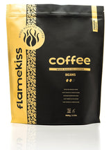 Boabe de cafea 1 kg – Boabe de espresso Arabica și Robusta de înaltă calitate, prăjite manual la foc de lemne, pentru o experiență bogată și aromatică a cafelei din boabe întregi