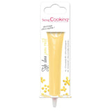 Scrapcooking - Pix Pastel Galben cu Zahăr - Zahăr cu Scriere Galben 25g - Pix Decorativ Comestibil cu Zahăr - Scriere și Desen - Etichetare Fondant, Glazură, Prăjituri - 6804