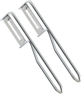 Peeler universal Fackelmann, lamă din oțel inoxidabil Peeler Naty Shop Peeler economic Set 2 bucati