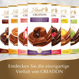 Baton Crème Brûlée Lindt Chocolate Creation | Umplutură Crème Brûlée cu caramel crocant, acoperită cu cea mai fină ciocolată cu lapte | Baton de ciocolată | Cadou de ciocolată, 150g