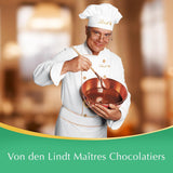 Bile de ciocolată albă LINDOR, 1 kg și LINDOR | pungă resigilabilă de 1 kg | aprox. 80 de bile de ciocolată cu lapte și mentă cu umplutură | Pachet vrac, cadou pralină, cadou ciocolată