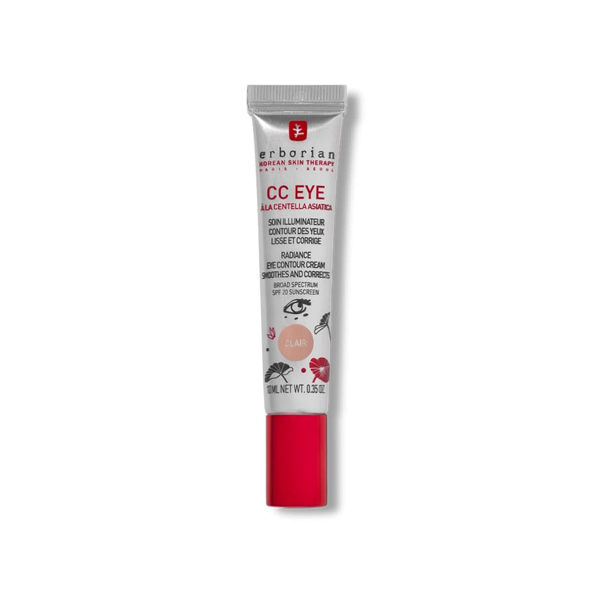 Erborian - CC Eye Cream Gold cu Centella Asiatica - Corector de contur al ochilor Cosmetice si Infrumusetare Naty Shop Cc Eye Light