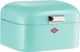 Wesco 235 001 Mini Grandy coș pentru pâine 17 x 18 x 12 cm (L/W/H) roz, oțel inoxidabil Cutii depozitare alimente Naty Shop Mentă
