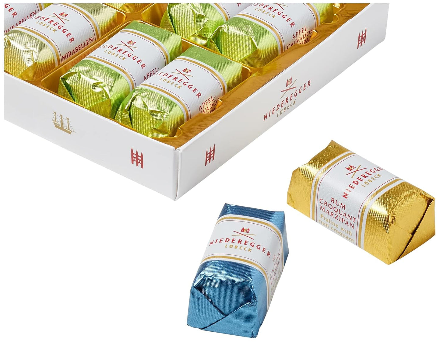 Marțipan Niederegger Variante Clasice (alcoolic) 200g