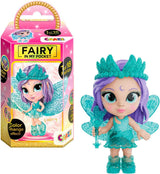 CRAZE Fairy in My Pocket | Păpușă zână cu aripi, jucărie zână de colecționat cu efecte speciale precum sclipici, strălucire în întuneric și schimbare de culoare Papusi Naty Shop Zână în buzunarul meu