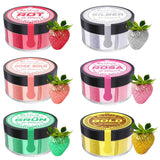 Glitter comestibil, set 6 nuante, 5 grame Glitter Naty Shop