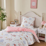 Lenjerie de pat pentru copii, Curcubeu, microfibre Lenjerie de pat - copii Naty Shop
