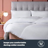 Plapumă Silentnight Hotel Collection pentru paturi duble, 13.5 TOG, alb, microfibră, alb, pat simplu 135 X 200Cm Plapumi si pilote Naty Shop
