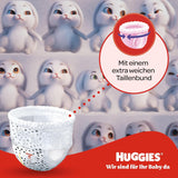 Pantaloni Huggies Little Movers Disney, mărimea 6, 96 bucăți (2 x 48), cutie lunară