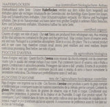Fulgi de ovăz bio Verival, pachet de 6 (6 x 500 g)