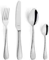 Amefa Sierra tacâmuri a stabilit 6 persoane | 24-părți Oțel inoxidabil 18/10 Bucatarie Naty Shop 24-Teilig / 6 Personen