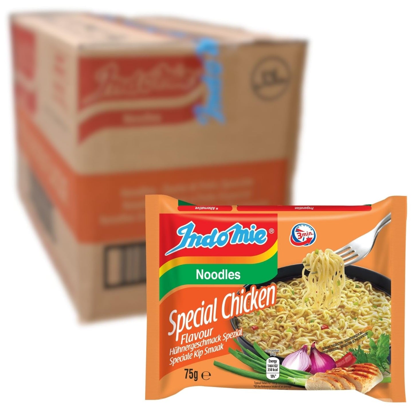 INDOMIE - Tăiței instant Mi Goreng - Pachet multiplu (40 x 80 g)
