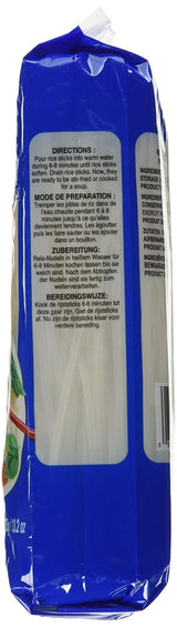 Tăiței de orez Cock, 3 mm, calitate 1 (1 pachet x 375 g)