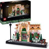 LEGO Icons French Café - Decorațiuni pentru sufragerie sau birou - Set de construcție pentru adulți, inclusiv fațadă pitorească, ghivece de flori suspendate și scaune - Cadou pentru bărbați și femei 10362 Seturi de constructie Besuche den LEGO-Store Titlu implicit