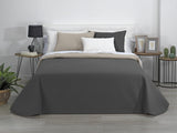 Estoralis | AVA | Plapumă Reversibilă | Pentru Toate Anotimpurile | Culoare - Gri/Antracit | Pentru pat de 105 Cm. (200 X 270 Cm. Ancho X Alto) | Cuvertură cu matlasare Plapumi si pilote Naty Shop Titlu implicit