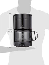 Espressor Braun KF 47 BK - Espressor cu filtru și carafă de sticlă pentru cafea clasică la filtru, cafea aromată datorită sistemului OptiBrew, sistem anti-picurare, oprire automată, negru
