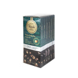 Venchi – Pachet de 6 batoane de ciocolată neagră cu alune de pădure, 600g – Fără zahăr adăugat – Fără îndulcitori artificiali – Fără gluten – Vegan – Idee de cadou