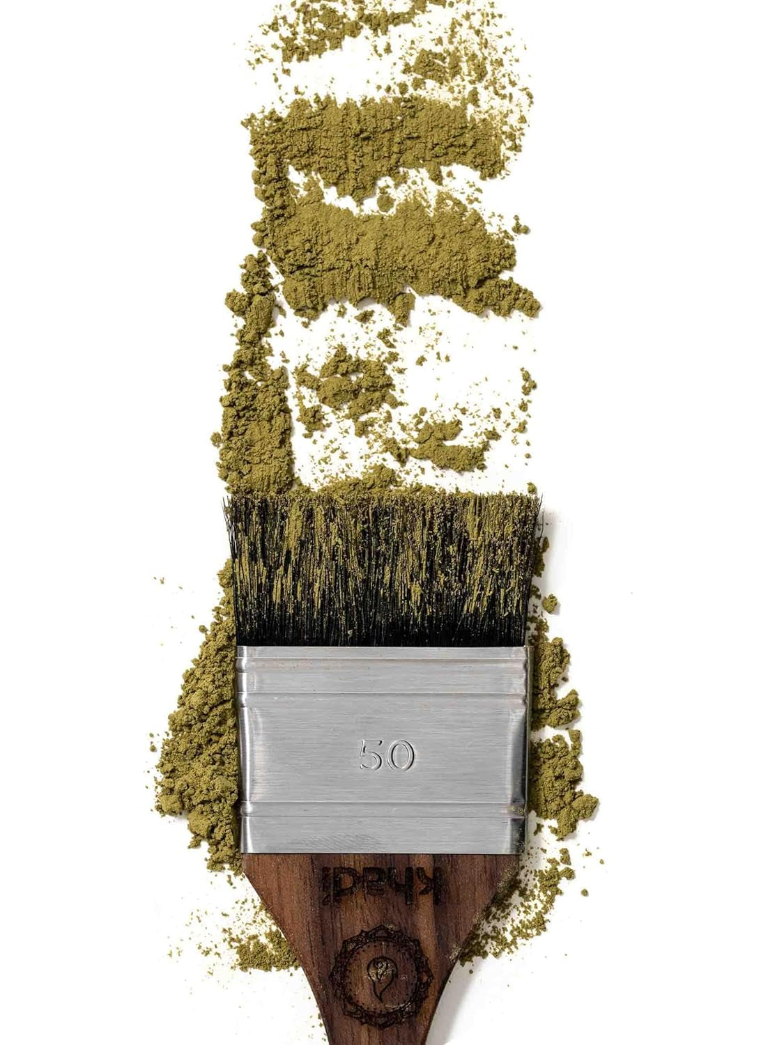 vopsea de păr din plante khadi BLACK - Colorează-ți părul într-un negru intens misterios, fără o nuanță albastră - 100% pe bază de plante, natural și vegan - 100g Vopsea pentru par Naty Shop