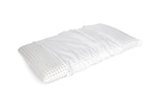 Talamo Italia Set de 2 perne pentru pat, 100% Made in Italy, pernă detașabilă "săpun" din spumă de memorie perforată, hipoalergenică și respirabilă, 70X40Xh16 Cm Perne standard Naty Shop Altezza 10 Copertă inclusă Singolo