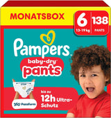 Pampers Baby-Dry Pants Größe 5, 160 Stück, 11kg-17kg, 360° auslaufsichere Passform für Tag und Nacht