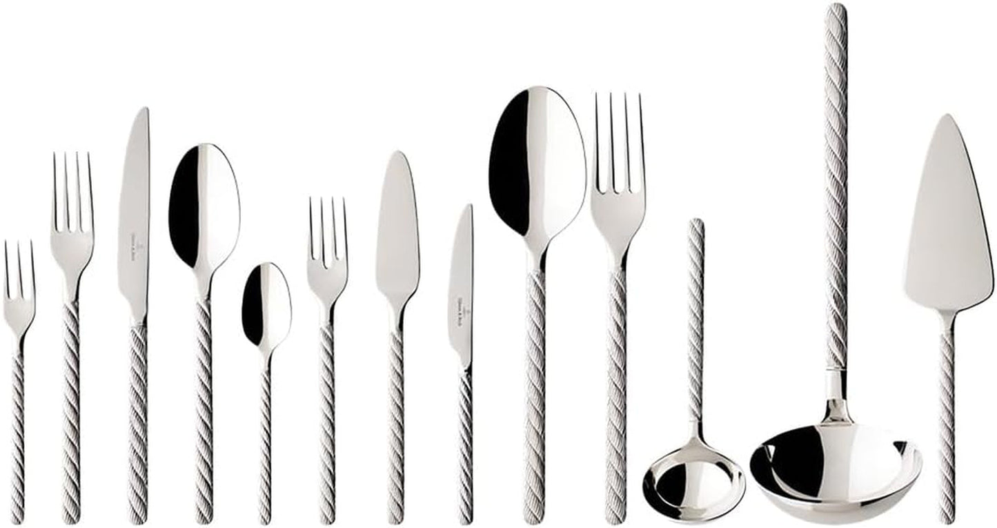 Villeroy And Boch - Set de tacâmuri Montauk, diverse marimi, oțel inoxidabil Bucatarie Naty Shop 113 bucati