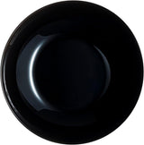 Set de veselă Arcopal Zelie din sticlă neagră, 12 piese, 4 locuri, negru