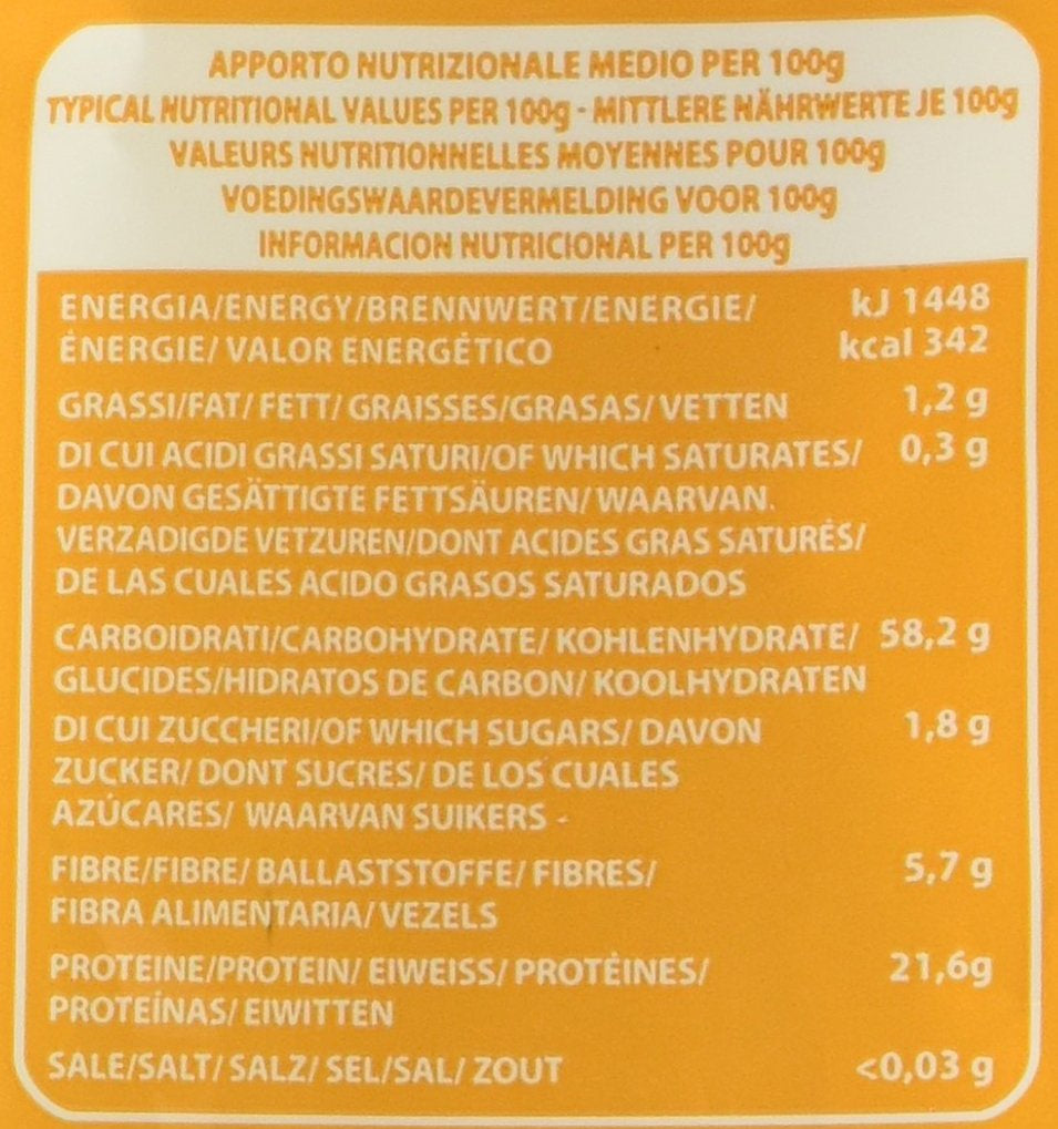 Penne din linte galbenă, pachet de 12 (12 x 250 g)