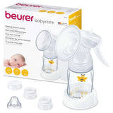 Beurer babycare, Pompă de sân manuală, Inclusiv biberon cu sistem anti-colic Accesorii Hrana si Alaptare Bebe Naty Shop