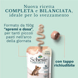 Hrană umedă pentru pisici mici cu cremă de pui și pui - Hrană umedă pentru pisici mici - Hrană umedă pentru pisici cu cremă de pui, fără cereale, cu conținut ridicat de proteine, vitamine și minerale (20 pliculețe x 150 g)