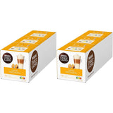 NESCAFÉ Dolce Gusto Latte Macchiato, 48 Kaffeekapseln, Aromatischer Espresso, 3-Schichten -Köstlichkeit aus feinem Milchschaum, Aromaversiegelte Kapseln, 6er Pack (3x16 Kapseln)